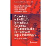 Proceedings of the Nielit's International Conference on Communication, Electronics and Digital Technologies: Nicedt 2025 (1)