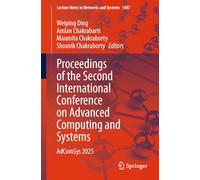 Proceedings of the Second International Conference on Advanced Computing and Systems: AdComSys 2025