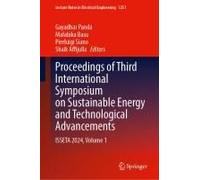 Proceedings Of Third International Symposium On Sustainable Energy And Technological Advancements