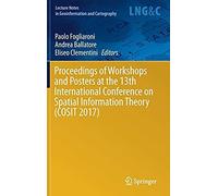 Proceedings Of Workshops And Posters At The 13th International Conference On Spatial Information Theory (Cosit 2017)