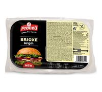 Proceli Brioxe Burger - Pain à burger brioché sans gluten et lactose Aliment 2x90 g