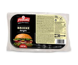 Proceli Brioxe Burger - Pain à burger brioché sans gluten et lactose Aliment 2x90 g