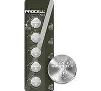 Duracell Pile bouton CR 2025 3,0 V lithium – 5 pcs