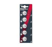 5 Piles CR2032 Duracell Procell Intense Bouton Lithium 3V