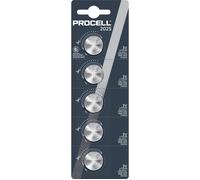 Duracell Pile bouton CR 2025 3,0 V lithium – 5 pcs