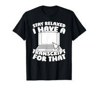 Procès Transcription - Justice Sténographe Judiciaire T-Shirt