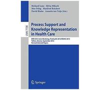 Process Support And Knowledge Representation In Health Care