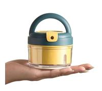 Processeur alimentaire manuel, hachoir à cicatrice d'ail | Broyeur manuel d'aliments végétaux - Romatier portable pour couper les oignons à main, processeur portable pour légumes, gingembre, fruits