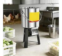 Processeur Aliments Volailles, Hachoir À Légumes Électrique Professionnel Broyeur Nourriture Animale 3500 TR/Min Débit 50 À 100 Kg/H Idéal Pour Cuisine Maison Et L'Élevage À Ferme(1500W)
