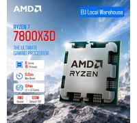 AMD Processeur Ryzen 7 7800X3D G - 8 cœurs 4,2 GHz - 96 Mo L3 - Tray