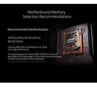 AMD Processeur Ryzen 7 9700X 8 cœurs / 16 threads 5,5 GHz Socket AM5