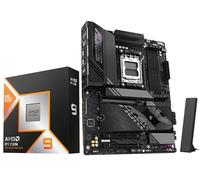 Processeur AMD Ryzen 9 9950X3D avec carte mère Gigabyte X870E AORUS Elite