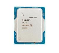 Processeur CPU Core i5 12400F 2,5 GHz 6 cœurs 12 Threads 10 nm L3 = 18 M 65 W LGA 1700 sans Refroidisseur