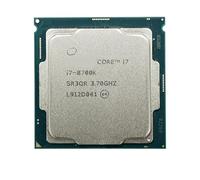 Processeur CPU Core i7 8700K 3,7 GHz à Six cœurs 12 Threads 65 W LGA 1151