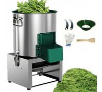 Processeur d'alimentation commercial pour légumes et volailles, 1800 W en acier inoxydable avec 2 lames, hachage rapide 3000 tr/min pour la cuisine et le traitement des aliments