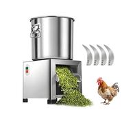 Processeur d'alimentation pour volaille, outil de meulage haute vitesse 1800 W avec lame en acier trempé pour une alimentation naturelle dans le jardin et une préparation efficace des aliments