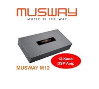 Processeur de son DSP-AMP MUSWAY M12 numérique 12 canaux amplificateur DSP...