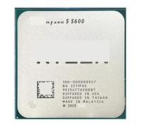 Processeur d'unité Centrale r-yzen R5 5600 3,5 GHz 6 cœurs 12 Threads 7NM L3 = 32 M 100-000000927 Socket AM4 processeur de puces Graphiques