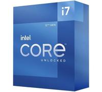 Processeur - INTEL - Core i7-12700K - 12 cœurs (8P+4E) - Socket LGA1700 - Chipset Série 600 - TDP 125W (BX8071512700K)