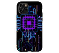 Processeur PC Science-Fiction Movie Tees Circuit Board Geeks Computing Coque pour iPhone 11 Pro