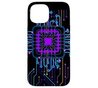 Processeur PC Science-Fiction Movie Tees Circuit Board Geeks Computing Coque pour iPhone 15