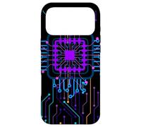 Processeur PC Science-Fiction Movie Tees Circuit Board Geeks Computing Coque pour iPhone 17 Pro Max