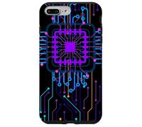 Processeur PC Science-Fiction Movie Tees Circuit Board Geeks Computing Coque pour iPhone 7 Plus/8 Plus