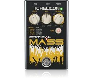 Processeur vocal TC Helicon Critical Mass Noir Effets voix