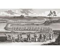 Procession des flagellants. La pratique du flagellantisme était répandue au XIVe siècle peut-être en réponse à la peste noire. D'après une gravure de Caspar Jacobsz d'après une œuvre de Pernard Picart