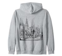 Procession eucharistique du Dimanche des Rameaux Prêtre catholique Pâques Sweat à Capuche