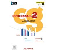Processus 2 - Contrôle et production de l'information financière BTS Comptabilité Gestion (CG) (2025) - Pochette élève - Olivier Guillet - Delagrave - broché - Scolaire / Universitaire
