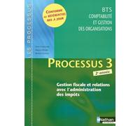 PROCESSUS 3 BTS 2 CGO ELEVE -