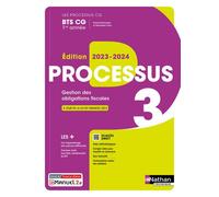 Processus 3 - BTS CG 1ère année (Les processus CG) Livre + licence élève - 2023