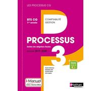 Processus 3 Gestion Des Obligations Fiscales Bts Cg 1re Année - Livre De L'élève + Licence En Ligne - Edition 2019-2020