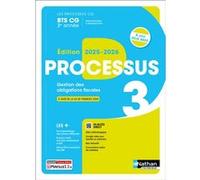 Processus 3 - Gestion des obligations fiscales - BTS CG 2e année - Coll. Les processus BTS CG - Éd. 2025 - Livre + licence Gérard Antitomaso (Auteur), Dominique Clerc (Auteur)