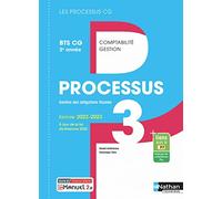 Processus 3 - BTS CG 2ème année (Les processus CG) Livre + licence élève - 2022 - Gérard Antitomaso - Nathan Technique - broché - Scolaire / Universitaire