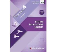 Processus 4 - Gestion des relations sociales - 1re et 2e années BTS CG - L BOUSCARLE - Fontaine Picard Eds - broché - Scolaire / Universitaire