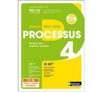 Processus 4 - Gestion des relations sociales - BTS CG 1re/2e années - Les Processus CG - Nathan