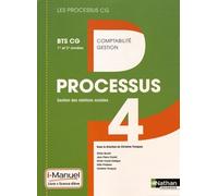 Processus 4 Gestion Des Relations Sociales Bts Cg 1re Et 2e Années - Livre + Licence Élève - Edition 2016