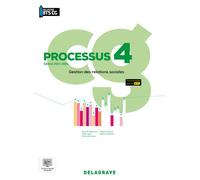Processus 4 - Gestion des relations sociales BTS Comptabilité Gestion (CG) (2023) - Pochette élève - Brigitte Besancon - Delagrave - broché - Scolaire / Universitaire