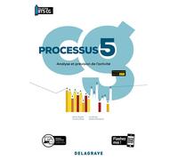 Processus 5 - Analyse et prévision de l’activité BTS Comptabilité Gestion (CG) (2020) - Pochette élève - Léo Rocher - Delagrave - broché - Scolaire / Universitaire