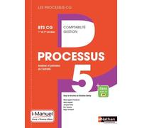 Processus 5 Analyse Et Prévision De L'activité Bts Cg 1re Et 2e Années - I-Manuel - Edition 2017-2018