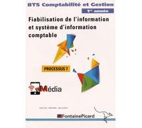 Processus 7 bts1 comptabilite et gestion - Jean Aldon - Fontaine Picard Eds - broché - Scolaire / Universitaire