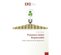 Processus Achat Responsable: Etude, Analyse & Kit de Déploiement
