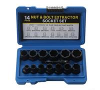 Processus d'extraction simplifié. Le kit de précision comprend tout ce dont vous avez besoin pour enlever les boulons tenaces