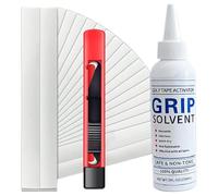 Processus étape par étape - Poignée Anti Slip | Adhésif Haute , Grip Solvent Hook Blade, 155 G Sports Equipment Care, Golff Tape Strips, Golfs Grips Kit D'installation pour Club De