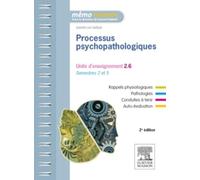 Processus psychopathologiques: UE 2.6 - Semestres 2 et 5