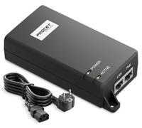 PROCET 5 Gigabit PoE Injecteur 55 V 30 W, Norme IEEE 802.3AT, Alimentation PoE+ pour eero PoE 6/7, UniFi U7 Pro, U6 Enterprise, Point d'accès sans Fil Cisco, G5/ G6 Pro AI urret caméra IP