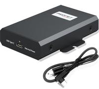 PROCET Convertisseur PoE vers USB C 23 W Gigabit PoE USB C Alimentation et adaptateur de transmission réseau, large température -15,6 °C à 55 °C pour tablette, iPad, ordinateur portable, signalisation