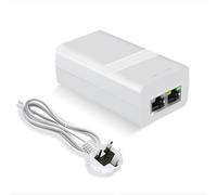 PROCET - Injecteur Gigabit PoE 36 V-55 V 15,4 W/30 W IEEE802.3af/at conforme aux normes standard pour caméra de vidéosurveillance, UniFi U6 Mesh Pro, U7 Pro, G5 Pro, caméra PoE vidéo, caméra PoE sans
